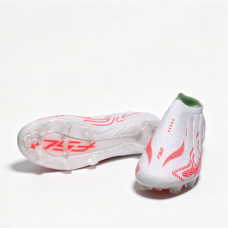 Chuteiras de Futebol Masculino Pretas Sem Cadarço de Alta Qualidade, Botas de Fu