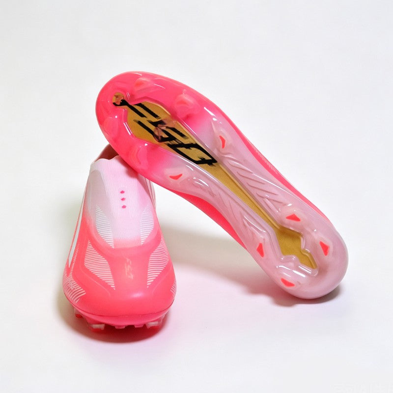 Chuteiras de Futebol Masculino Pretas Sem Cadarço de Alta Qualidade, Botas de Fu