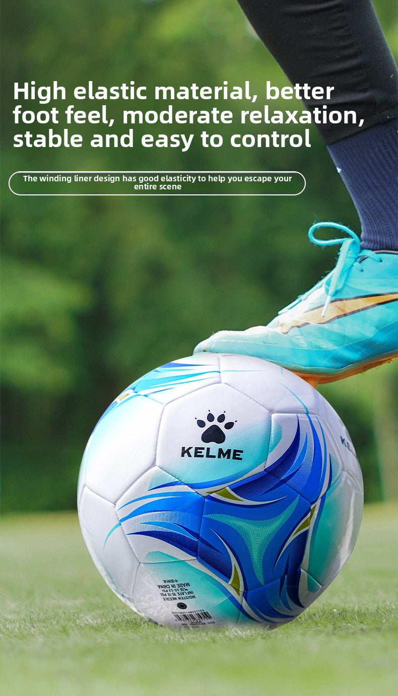 Kelme padrão 5 bola de futebol escola bola de futebol resistente ao desgaste bol