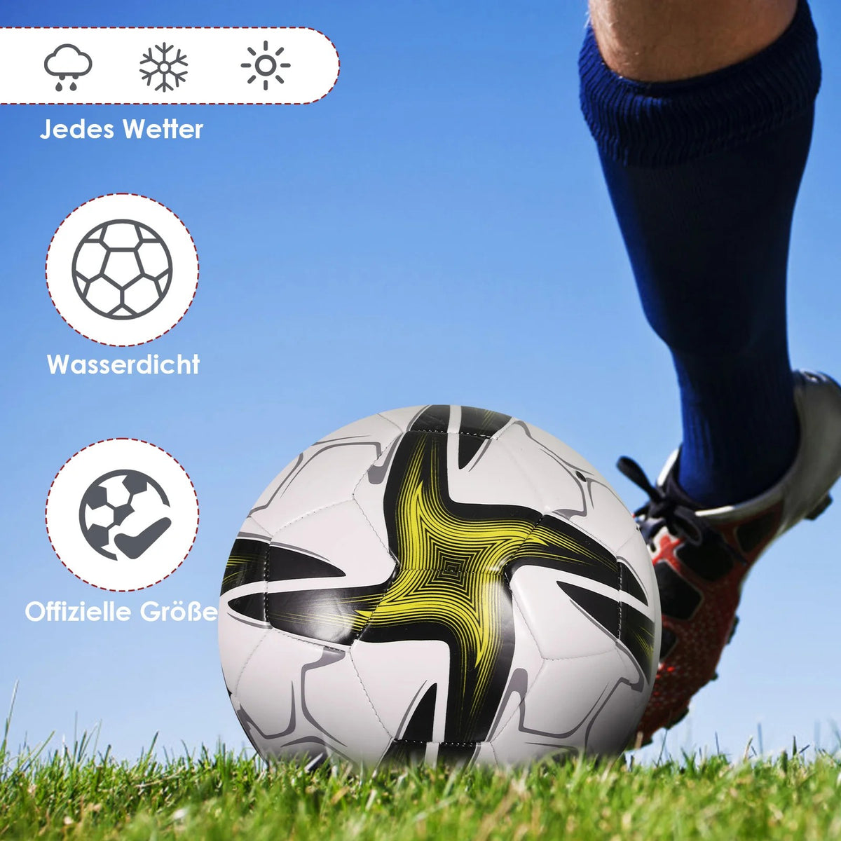 Bolas de Futebol de Alta Qualidade Tamanho Oficial 4/5 Material PU Sem Costura p