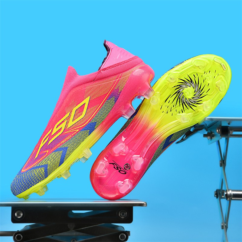 Novos homens sapatos de futebol jogo indoor venda quente ao ar livre botas de fu