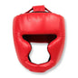 Capacete de proteção para boxe com cobertura total e reforço, em couro PU, resis