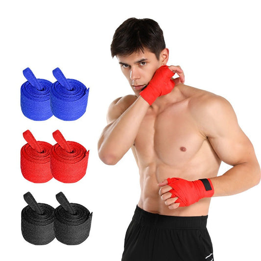 2 unidades de bandagens de algodão para treino de boxe, 1,5/2/3/5m, bandagens es