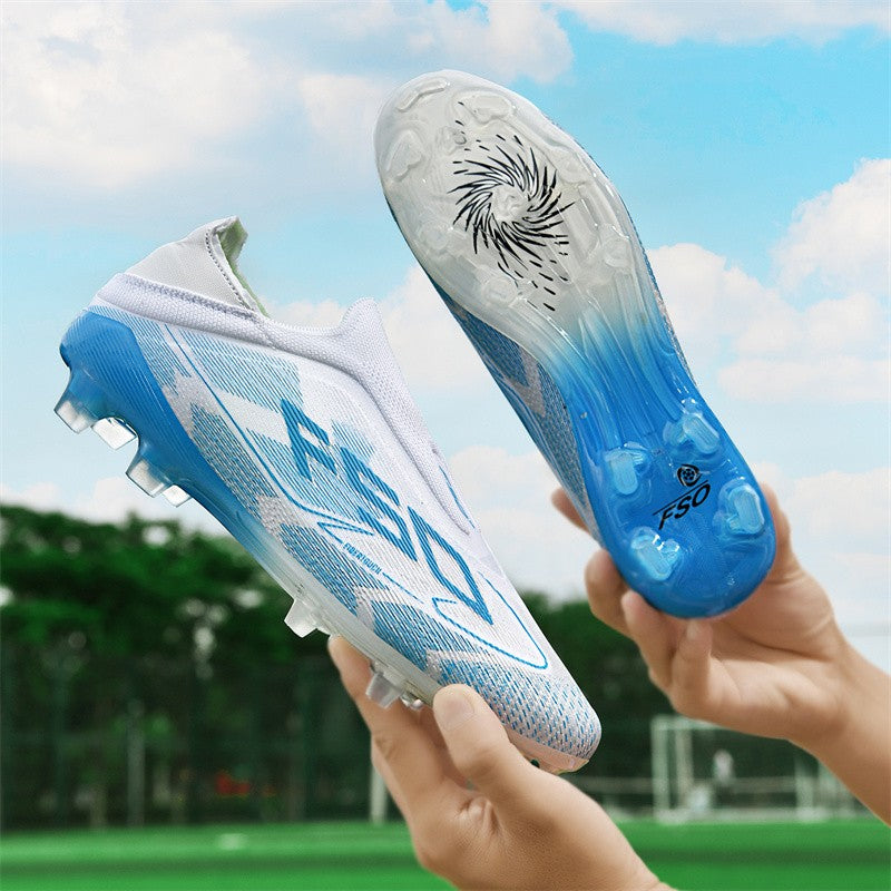 Novos homens sapatos de futebol jogo indoor venda quente ao ar livre botas de fu