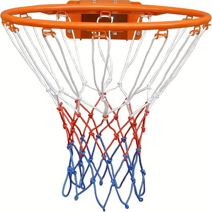 Cesta de basquete montada na parede para serviço pesado com altura ajustável, ta