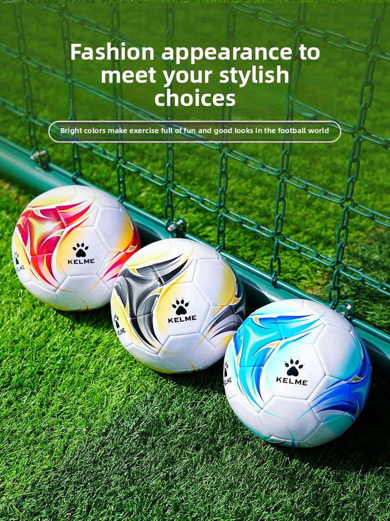 Kelme padrão 5 bola de futebol escola bola de futebol resistente ao desgaste bol