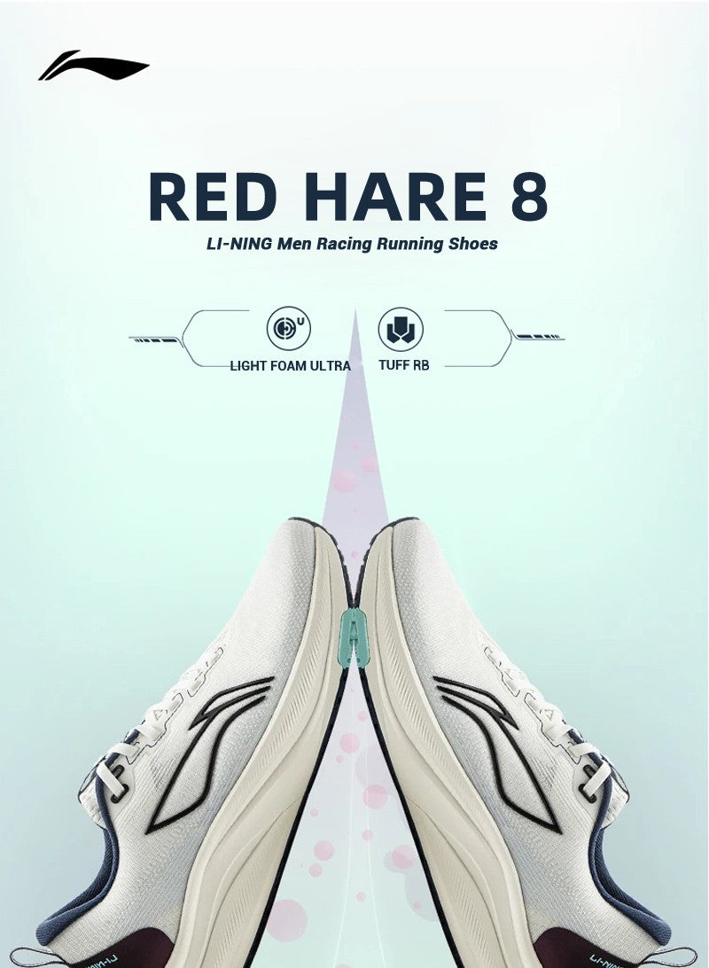 Tênis de Corrida Masculino Li-Ning RED HARE 8 com Espuma Leve, Amortecimento Ult