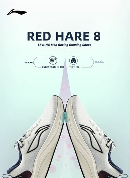 Tênis de Corrida Masculino Li-Ning RED HARE 8 com Espuma Leve, Amortecimento Ult