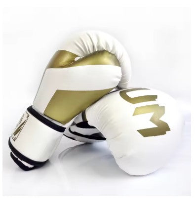 Luvas de Boxe em Couro PU Respirável para Crianças e Adultos 12oz 14oz 16oz Luva