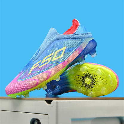 Novos homens sapatos de futebol jogo indoor venda quente ao ar livre botas de fu