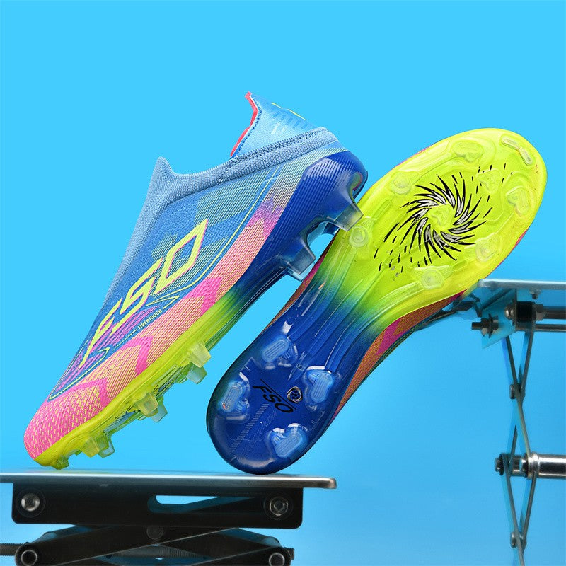 Novos homens sapatos de futebol jogo indoor venda quente ao ar livre botas de fu