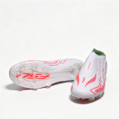 Chuteiras de Futebol Masculino Pretas Sem Cadarço de Alta Qualidade, Botas de Fu
