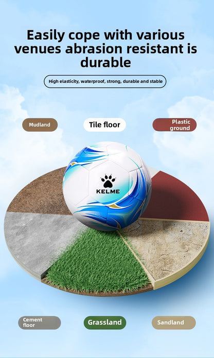 Kelme padrão 5 bola de futebol escola bola de futebol resistente ao desgaste bol