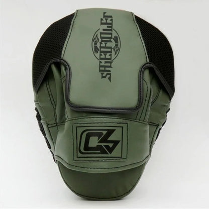 Almofadas curvas para boxe, alvo de mão, mma, foco, luvas de perfuração, ataque
