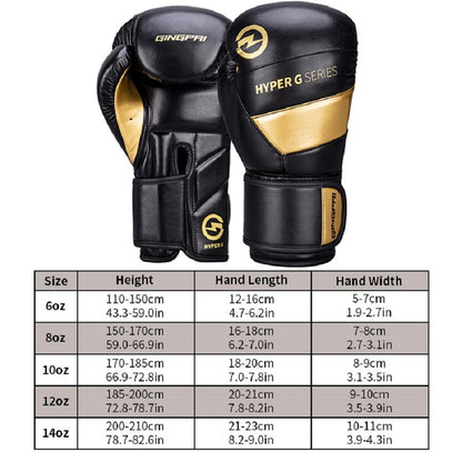 Luvas de boxe respiráveis e resistentes ao desgaste de couro PU de alta qualidad