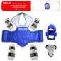 Conjunto de Equipamentos de Proteção para Treinamento de Taekwondo, Equipamento