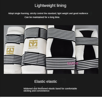 Conjunto de Equipamentos de Proteção para Treinamento de Taekwondo, Equipamento