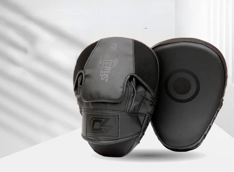 Almofadas curvas para boxe, alvo de mão, mma, foco, luvas de perfuração, ataque