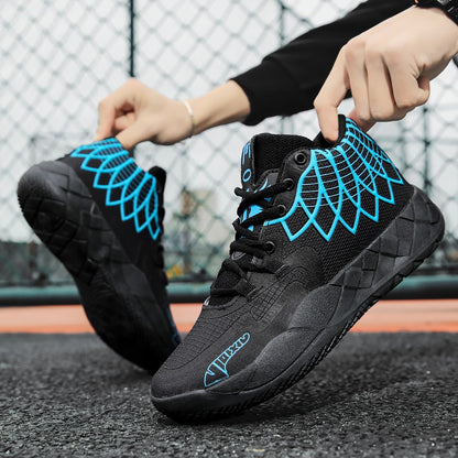 Tênis de Basquete para Jovens, Confortável, Amortecido, Resistente ao Desgaste,