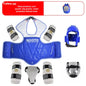 Conjunto de Equipamentos de Proteção para Treinamento de Taekwondo, Equipamento