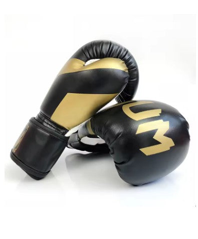 Luvas de Boxe em Couro PU Respirável para Crianças e Adultos 12oz 14oz 16oz Luva