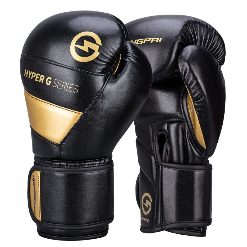 Luvas de boxe respiráveis e resistentes ao desgaste de couro PU de alta qualidad