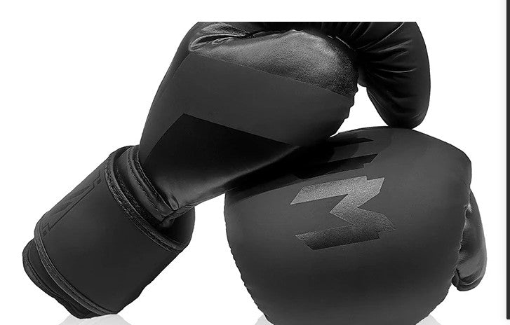 Luvas de Boxe em Couro PU Respirável para Crianças e Adultos 12oz 14oz 16oz Luva