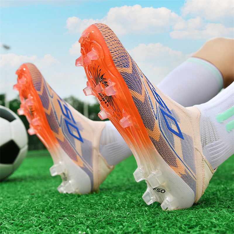 Novos homens sapatos de futebol jogo indoor venda quente ao ar livre botas de fu