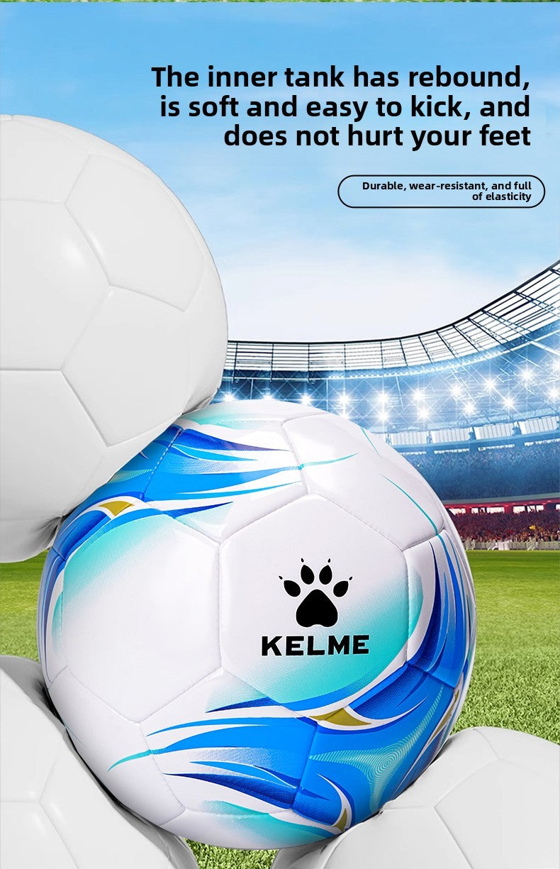 Kelme padrão 5 bola de futebol escola bola de futebol resistente ao desgaste bol