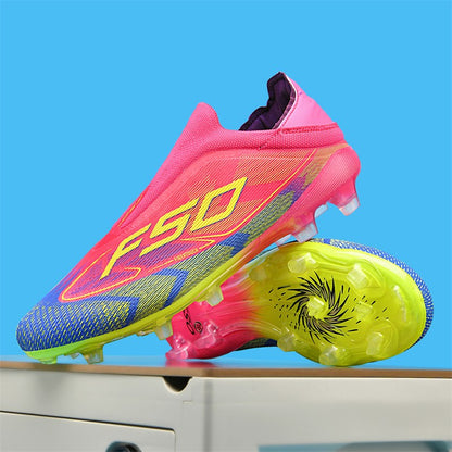 Novos homens sapatos de futebol jogo indoor venda quente ao ar livre botas de fu