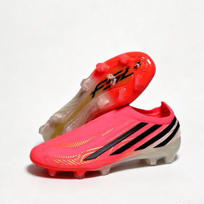 Chuteiras de Futebol Masculino Pretas Sem Cadarço de Alta Qualidade, Botas de Fu