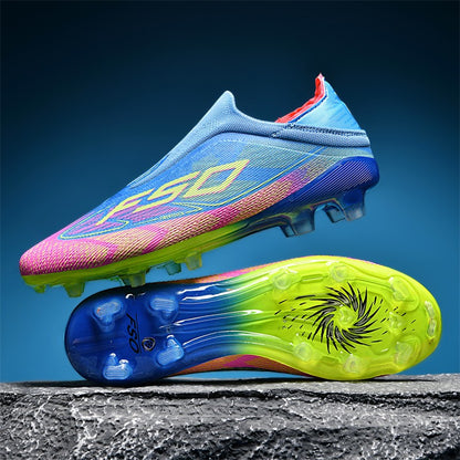 Novos homens sapatos de futebol jogo indoor venda quente ao ar livre botas de fu